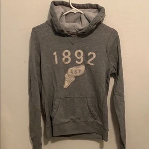 Gray A&E hoodie